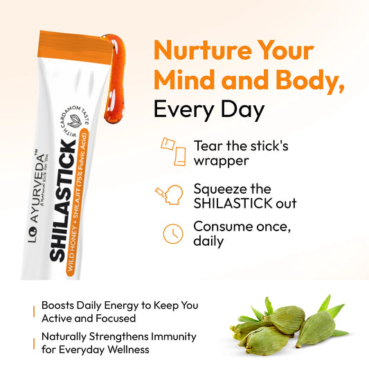 Shilastick Pure Power Stick (Cardamom Taste)