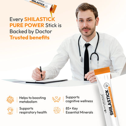 Shilastick Pure Power Stick (Cardamom Taste)