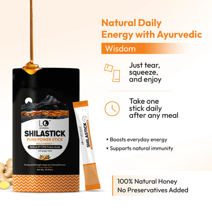 Shilastick Pure Power Stick (Ginger Taste)