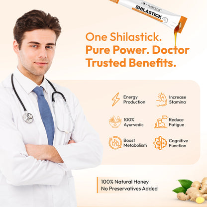 Shilastick Pure Power Stick (Ginger Taste)