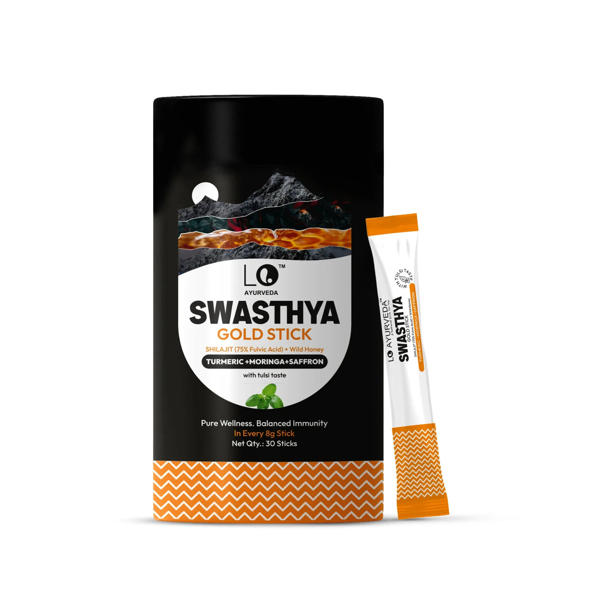Swasthya Gold Shilajit Sticks 30 x 8g